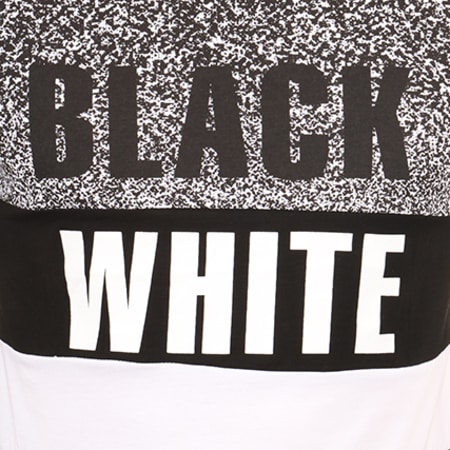 Berry Denim - Tee Shirt Oversize TS001 Noir Blanc