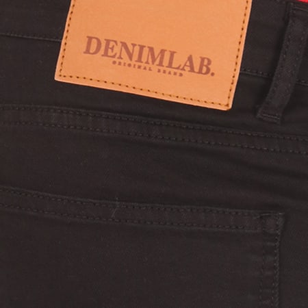 Denim Lab - Jean Slim Déchiré 11844 Noir