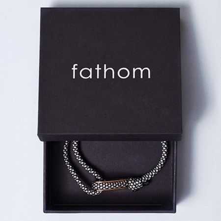Fathom - Bracelet Horta Gold Blanc Or
