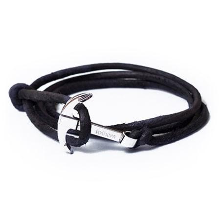 LILLESAND Braided Leather Bracelets Thimble Charm Wrap Wristbands for – Fathom  Bracelets