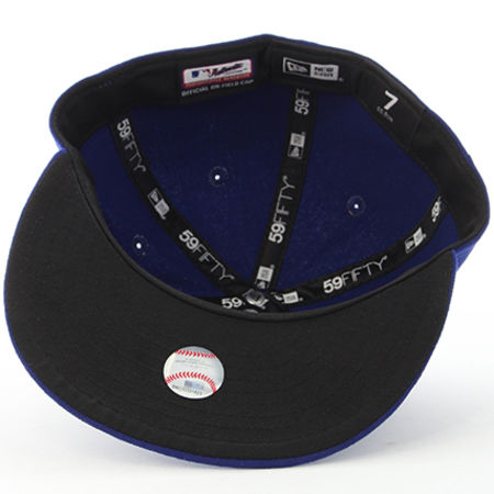 New Era - Casquette Fitted Acperf MLB Los Angeles Dodgers Bleu Roi