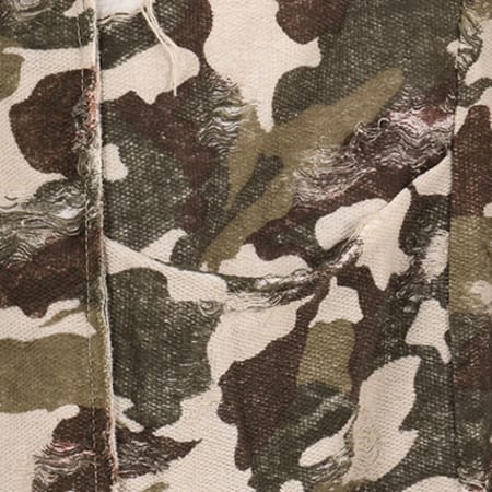 VIP Clothing - Veste Capuche Oversize 1088QT Beige Camouflage
