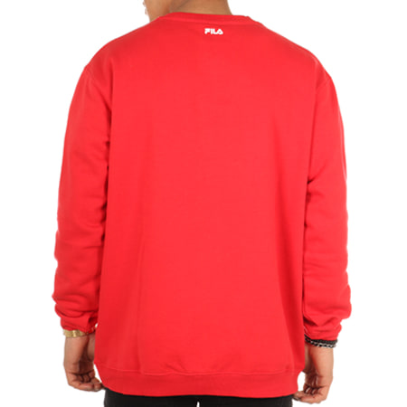 Fila Sweat Crewneck Classic Logo 680431 Rouge Ryses
