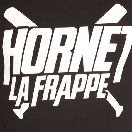 Hornet La Frappe - Tee Shirt Manches Longues Logo Noir