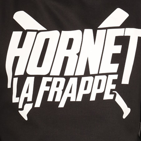 Hornet La Frappe - Sweat Capuche Logo Noir