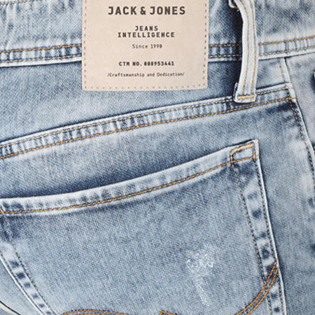 Jack And Jones - Short Jean Rick Original SC 116 Bleu Denim