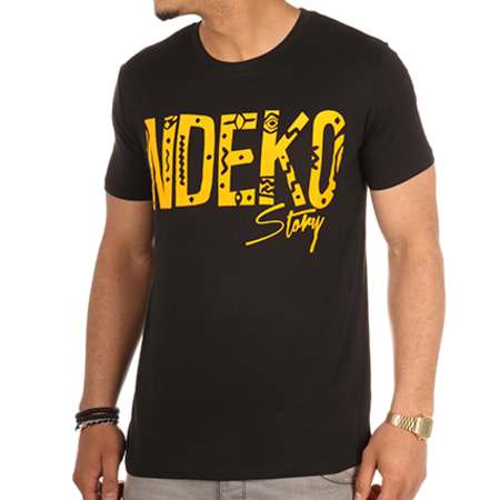 KeBlack - Tee Shirt Ndeko Story Noir