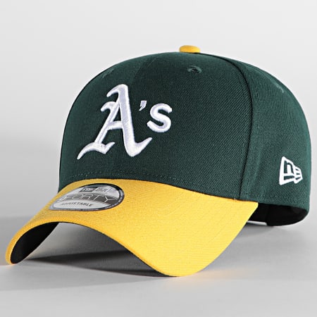 New Era - La Liga MLB Oakland Athletics 9 Cuarenta Gorra Verde Amarillo