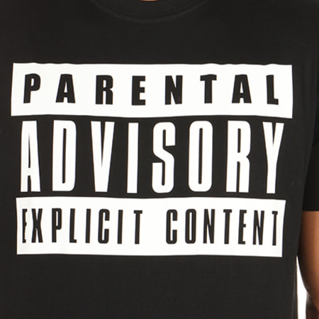 Parental Advisory - Tee Shirt Classic Logo Noir