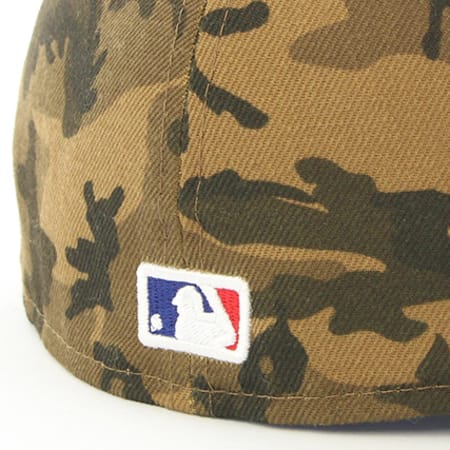 New Era - Casquette Fitted Camo Team Los Angeles Dodgers Camouflage Marron 