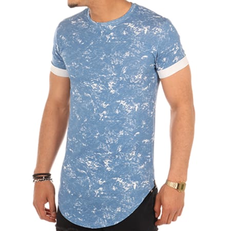 Uniplay - Tee Shirt Oversize T138 Bleu