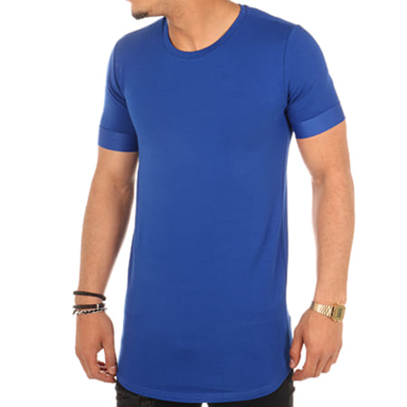 Celebry Tees - Tee Shirt Oversize Basic Bleu Roi