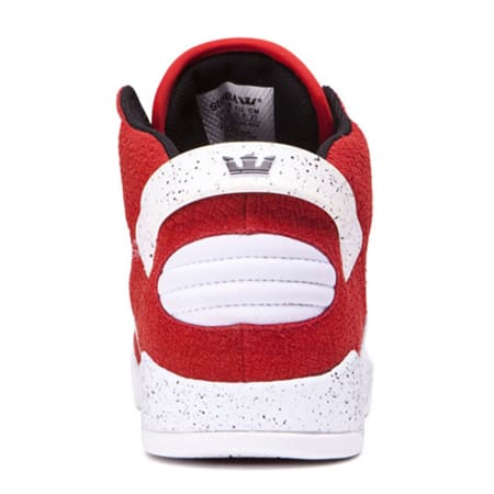 Supra - Baskets Skytop III 08000 695 Red White Speckle