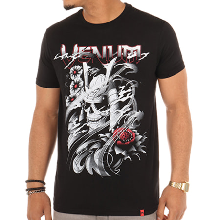 Venum - Tee Shirt Samurai Skull Noir