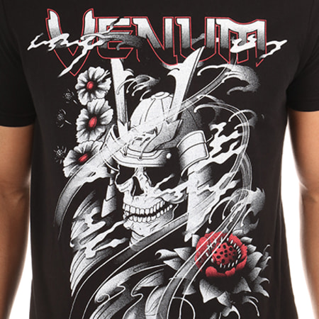 Venum - Tee Shirt Samurai Skull Noir
