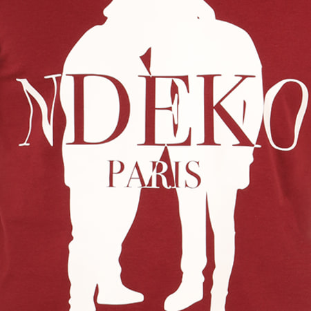 KeBlack - Tee Shirt Logo Bordeaux