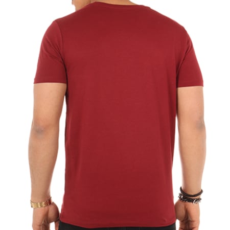 KeBlack - Tee Shirt Logo Bordeaux