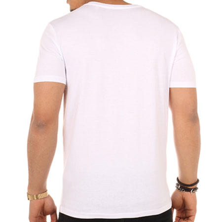 KeBlack - Tee Shirt Logo Blanc Rouge