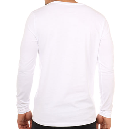 NQNT - Tee Shirt Manches Longues Agartha Cyclope Blanc