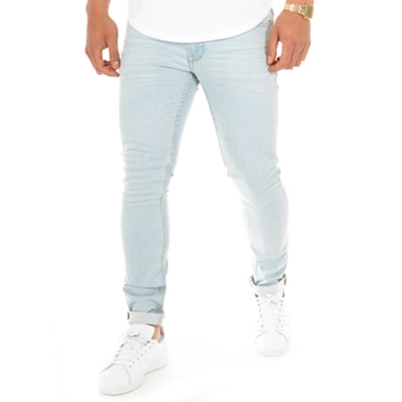 Only And Sons - Jean Skinny Warp 6666 Bleu Wash