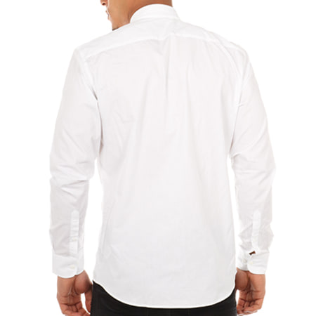 Selected - Chemise Manches Longues One Gran Spain Blanc