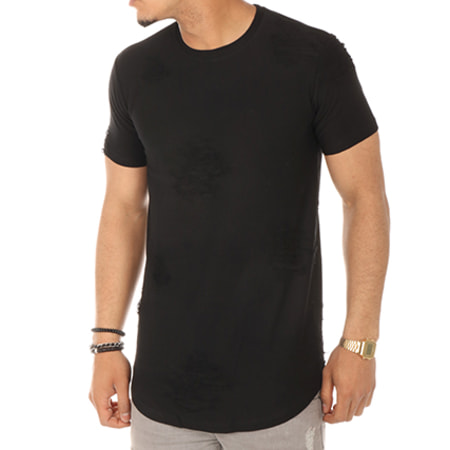 Gov Denim - Tee Shirt Oversize 171039 Noir