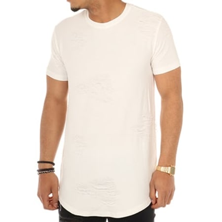 Gov Denim - Tee Shirt Oversize 171039 Blanc