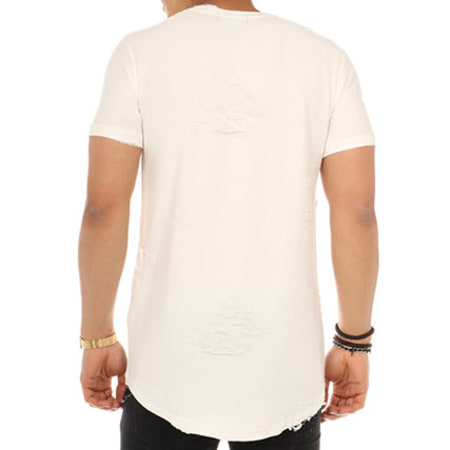 Gov Denim - Tee Shirt Oversize 171039 Blanc