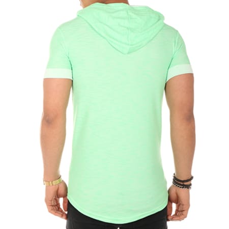 Classic Series - Tee Shirt Capuche Oversize Flama Vert