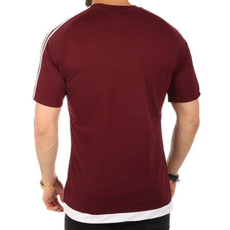 Adidas Performance - Tee Shirt Estro 15 Jersey S16158 Bordeaux