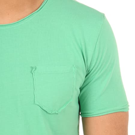 Classic Series - Tee Shirt Oversize Poche Max Vert