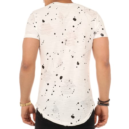 John H - Tee Shirt Oversize 153 Blanc