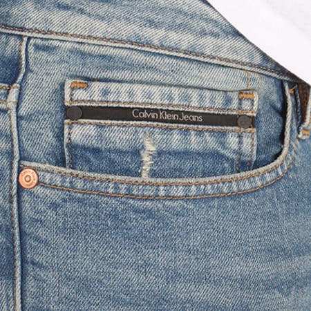 Calvin Klein Jean Slim Straight J30J305346 Bleu Denim