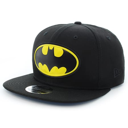 New Era - Casquette Snapback Team Logo Weld Batman Noir
