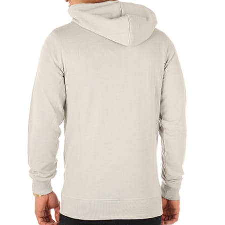 Jack And Jones - Sweat Capuche Tropical Gris Clair 