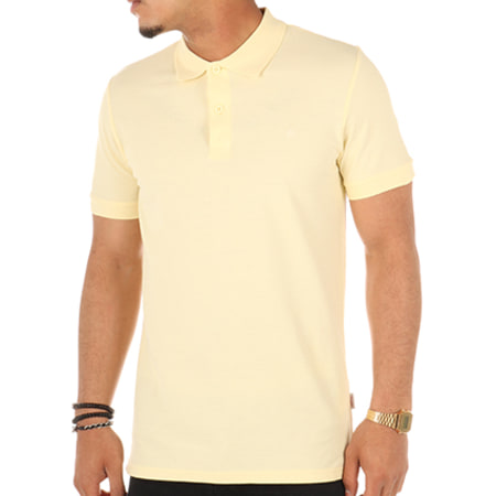 Jack And Jones - Polo Manches Courtes Perfecto Jaune