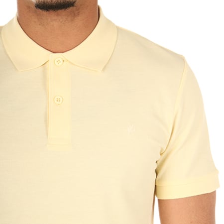 Jack And Jones - Polo Manches Courtes Perfecto Jaune