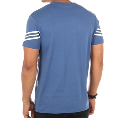 Charo - Tee Shirt Abstract Field Bleu