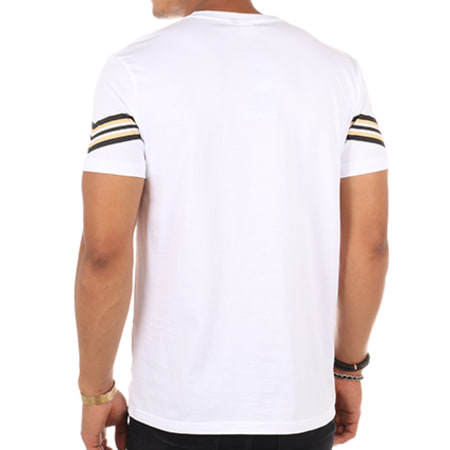 Charo - Tee Shirt Abstract Field Blanc