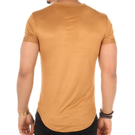 Aarhon - Tee Shirt Oversize 17-605 Camel