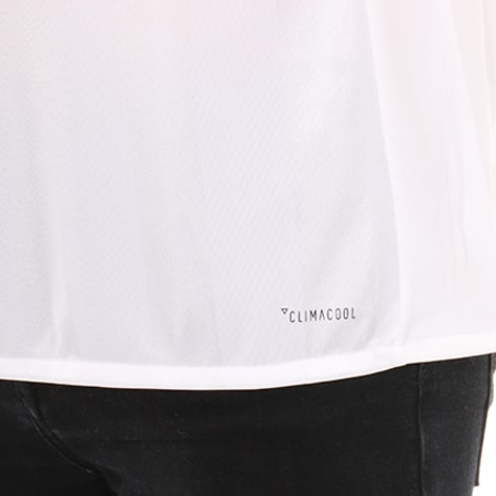 Adidas Performance - Tee Shirt BK5346 OM Blanc 