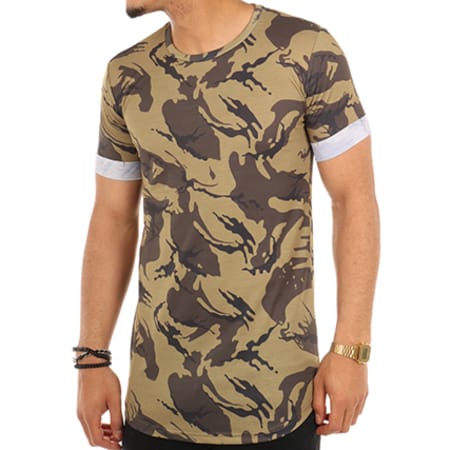 Celebry Tees - Tee Shirt Oversize York Camouflage Vert Kaki