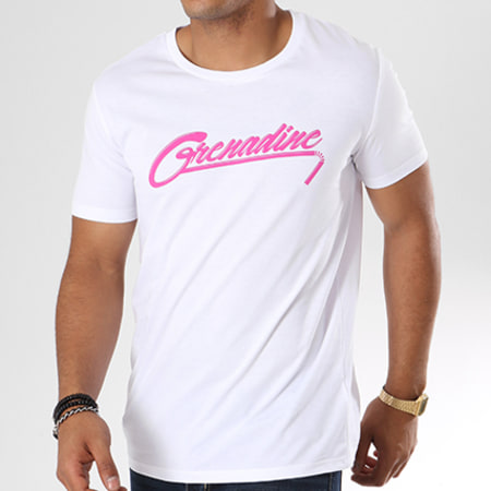 A2H - Tee Shirt Grenadine Blanc