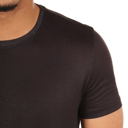 Berry Denim - Tee Shirt Oversize TS061 Noir Camouflage