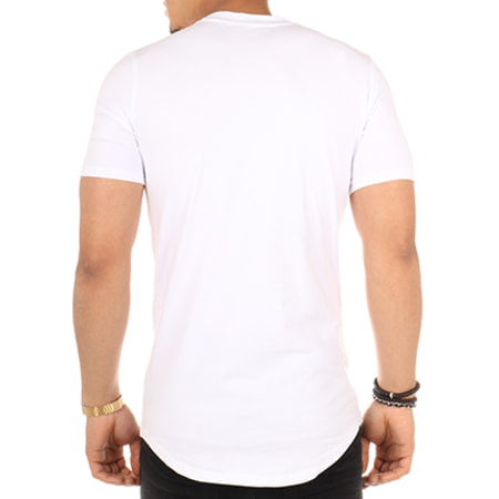 Berry Denim - Tee Shirt Oversize JB17001 Blanc Doré