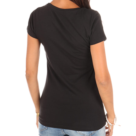 KeBlack - Tee Shirt Femme Bazardée Noir