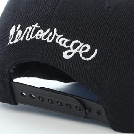 L'Entourage - Casquette Snapback Logo Noir