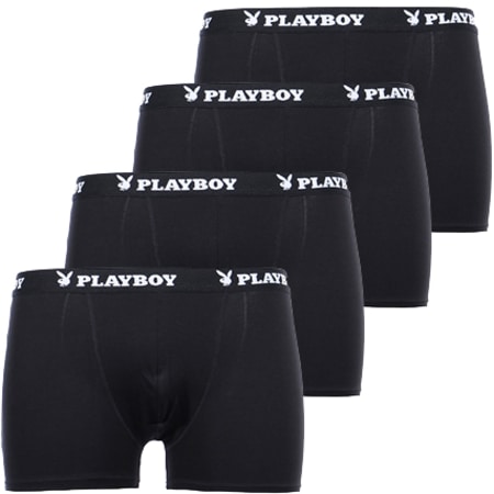 Playboy - Lot De 4 Boxers 40H040A Noir