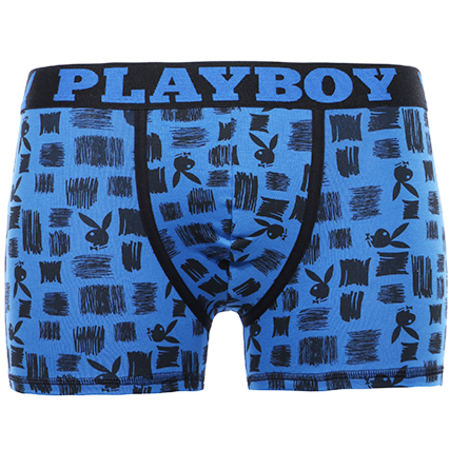 Playboy - Lot De 2 Boxers Classic Cool 40H041 Noir Bleu Marine