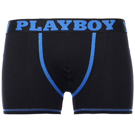 Playboy - Lot De 2 Boxers Classic Cool 40H041 Noir Bleu Marine